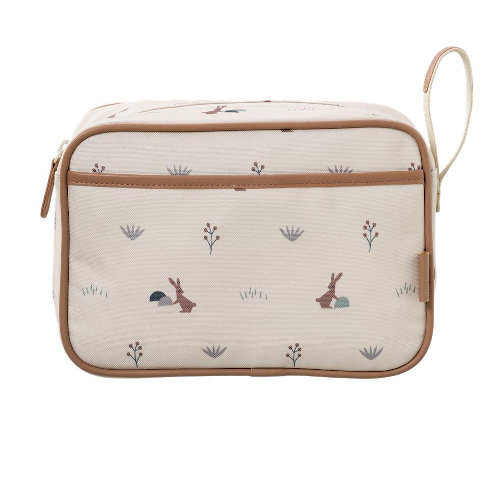 Fresk Rabbit Sandshell Large Toiletry Bag - Recycled rPet - 24 x 17 x 7 cm