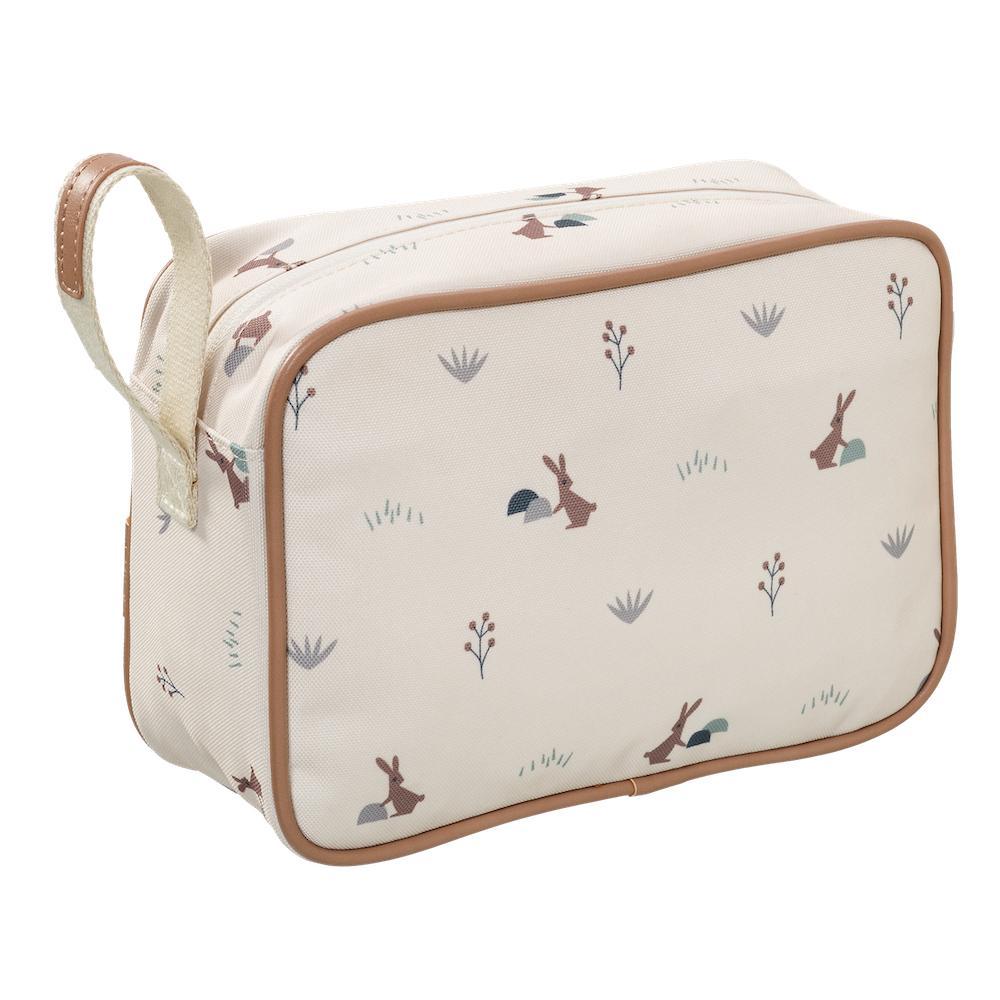 Fresk Rabbit Sandshell Large Toiletry Bag - Recycled rPet - 24 x 17 x 7 cm