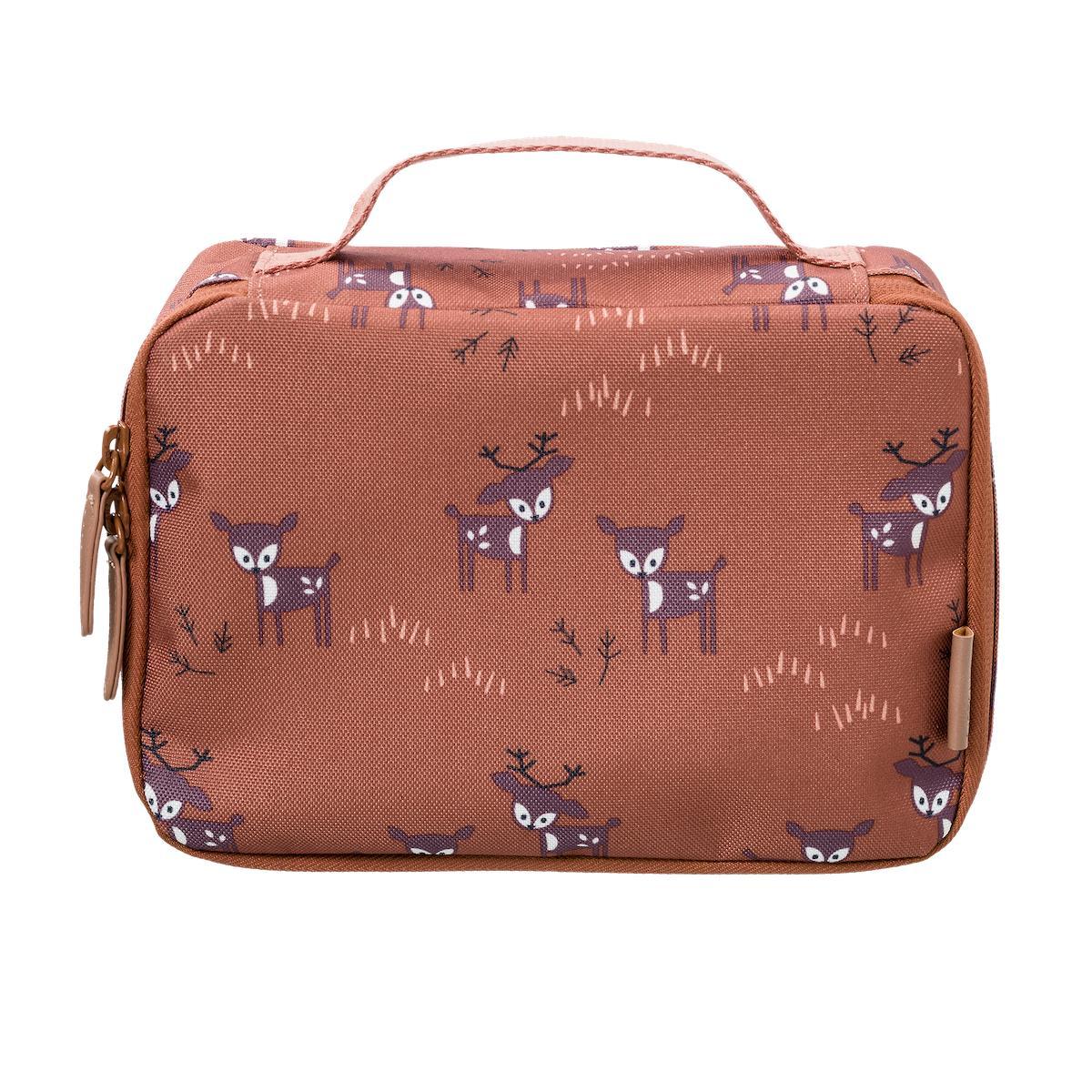 FRESK Deer Amber Brown Insulated Bag 22 x 15 x 6 cm