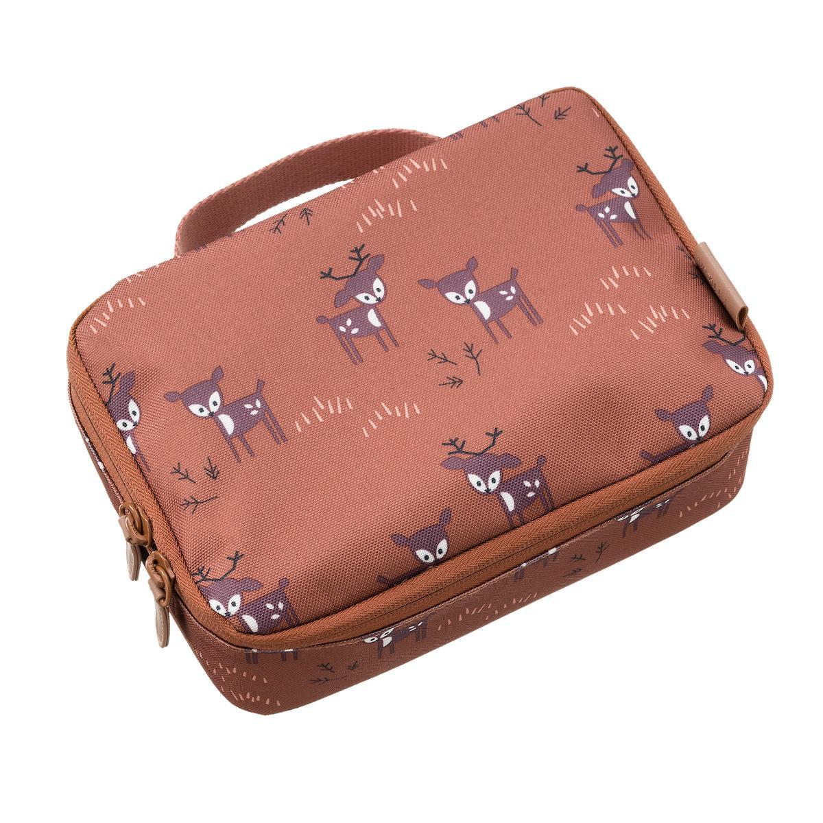 FRESK Deer Amber Brown Insulated Bag 22 x 15 x 6 cm