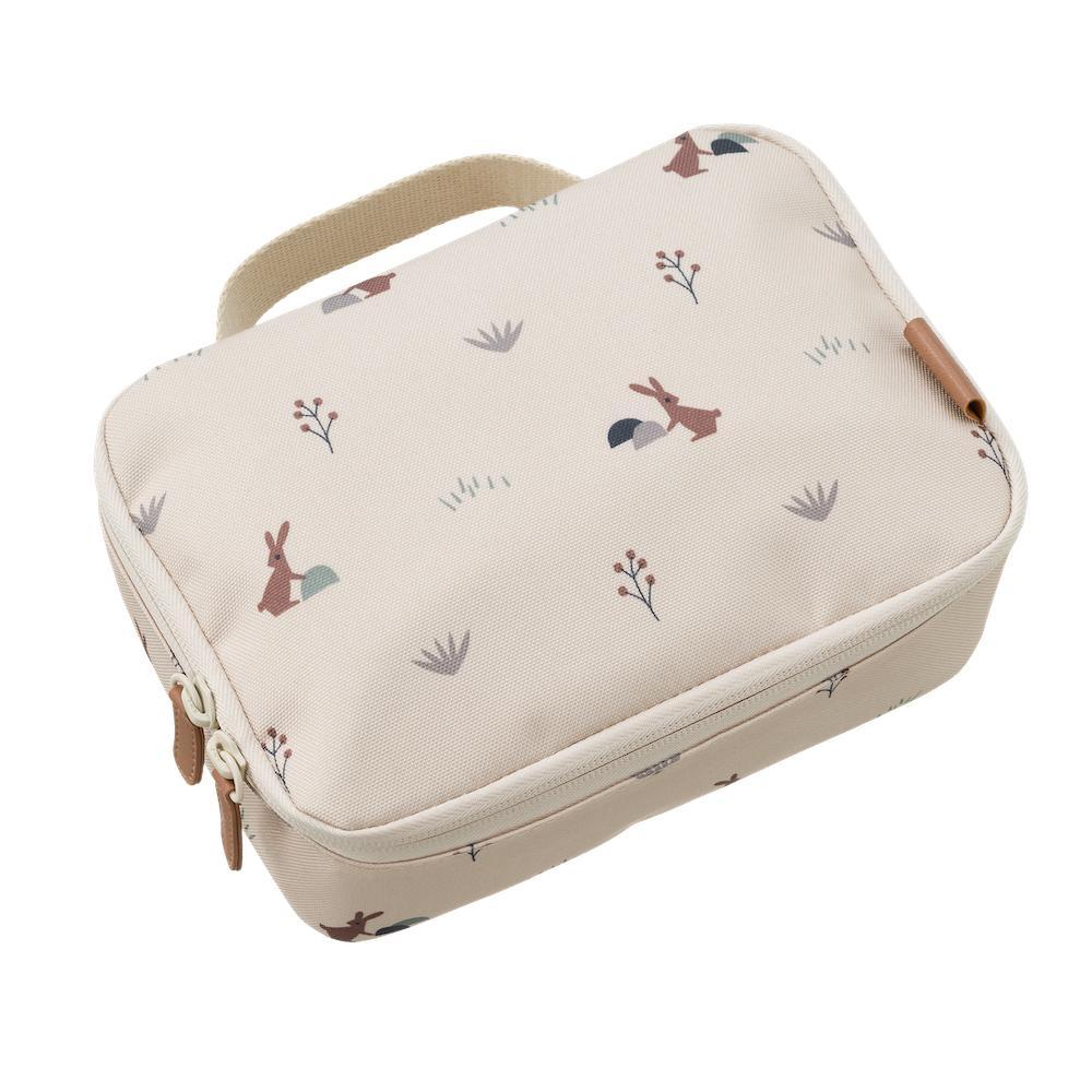 Cool Rabbit Sandshell Insulated Lunch Bag by Fresk - Ideal for School or Picnics