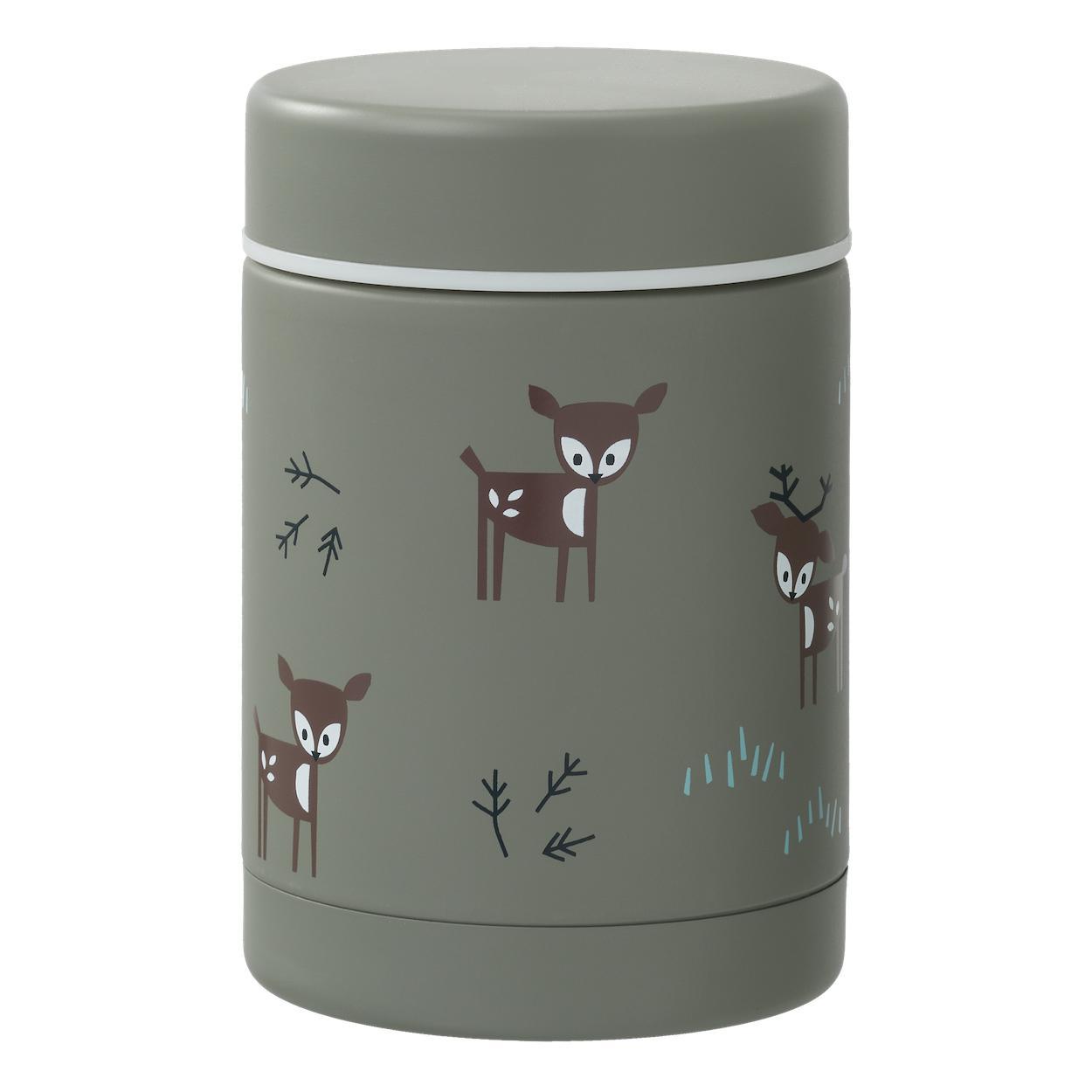 300 ml Thermic Food Pot - Deer Olive by Fresk