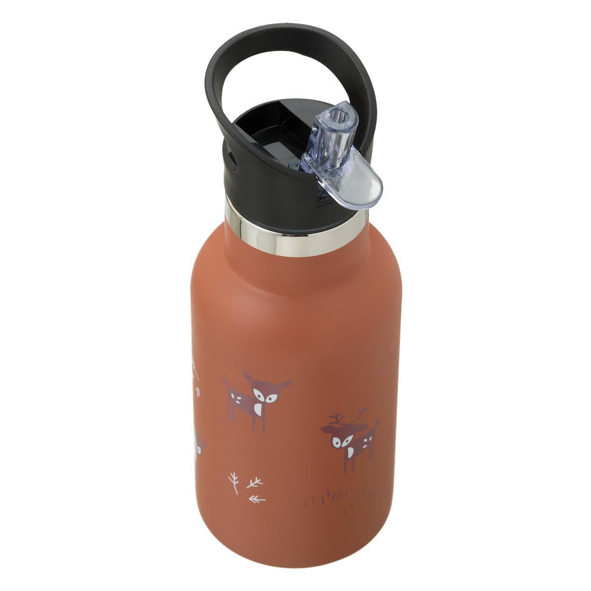 Insulated water bottle 350 ml - Deer amber brown by Fresk