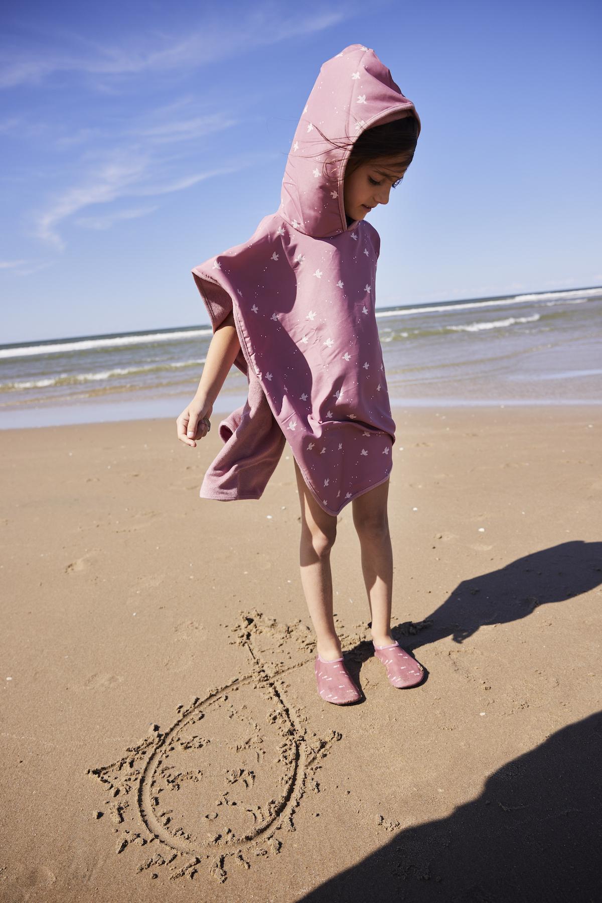 UV-Resistant Beach Poncho - Swallow by Fresk