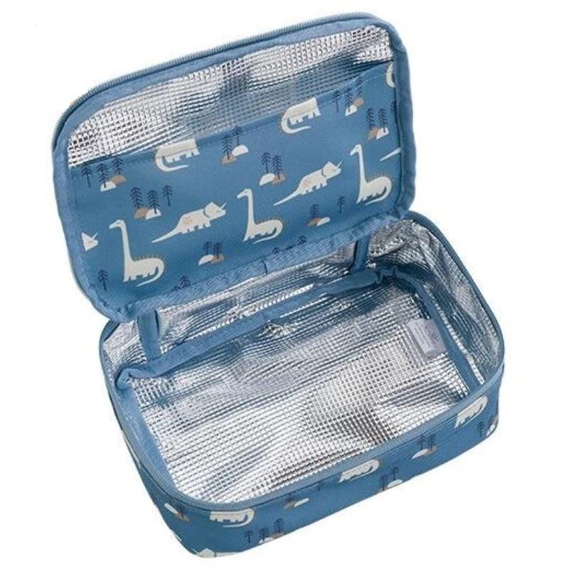 Reusable and Durable Dino Insulated Bag by Fresk - 24 x 15 x 7 cm Dimensions