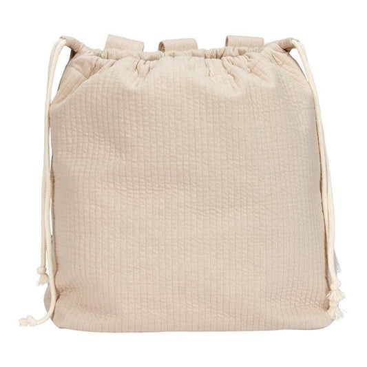 Sac à jouets Pure Beige - Little Dutch