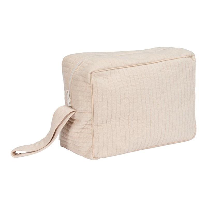 Trousse de toilette grand format Pure Beige - Little Dutch