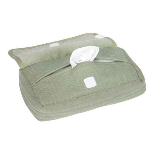 Housse pour lingettes Pure olive - Little dutch