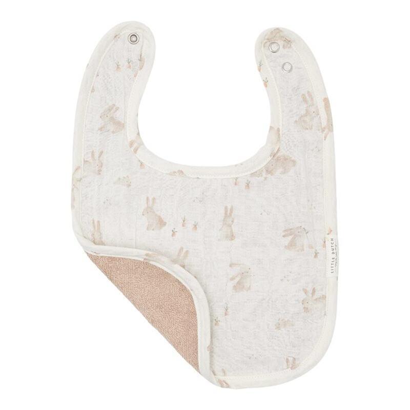 Bavoir mousseline Baby Bunny - Little Dutch