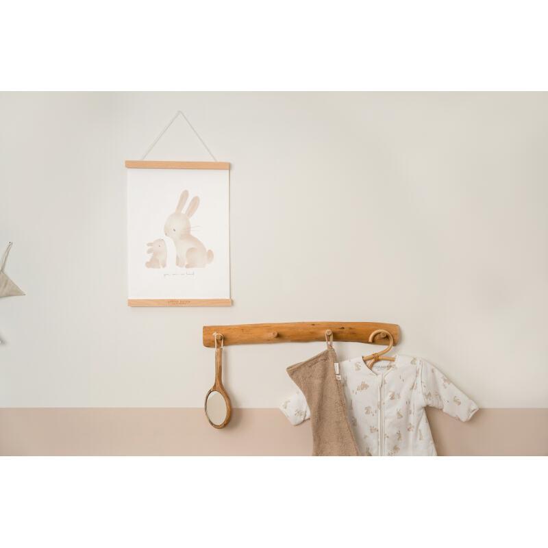 Poster Baby Bunny A3 2 pièces - Little Dutch