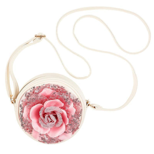 Sac Rosanne fleur rose blanc - Souza for Kids