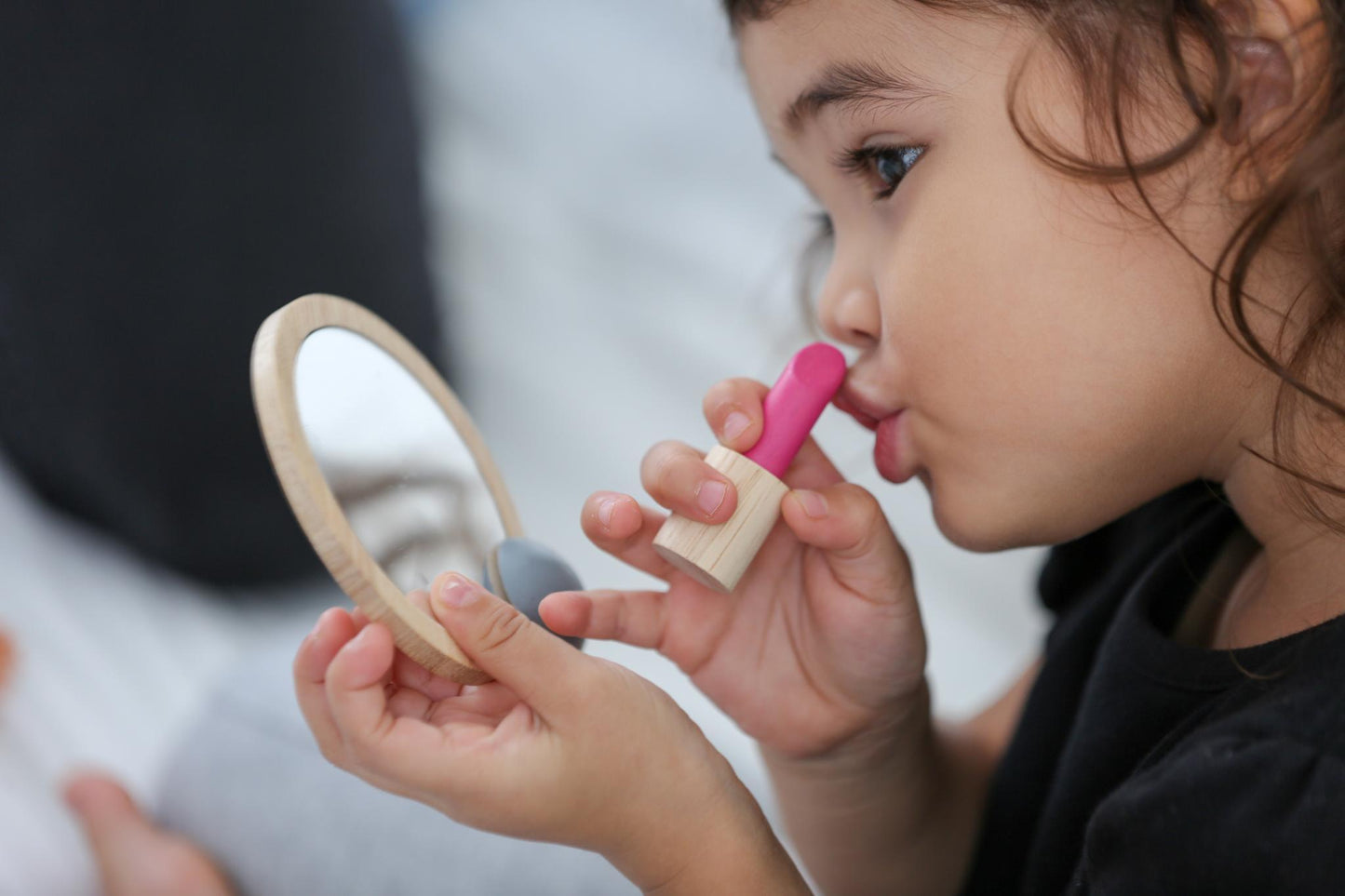 Set de maquillage en bois