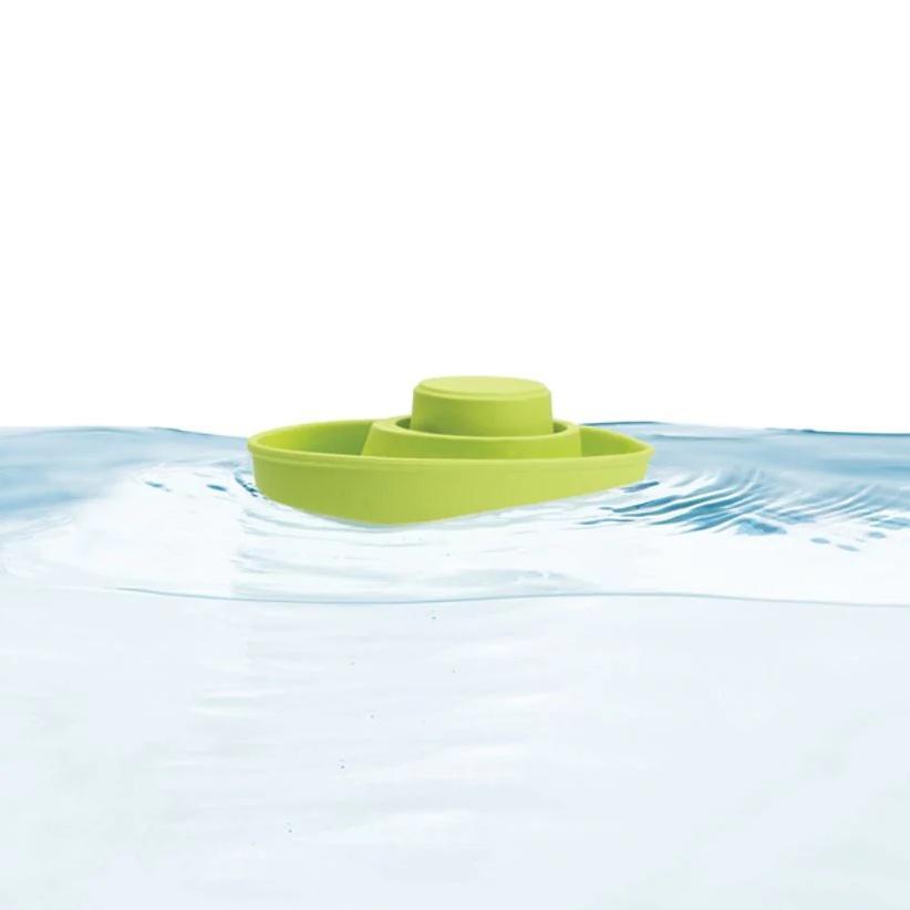 Jouet de bain - Bateau convertible - Vert