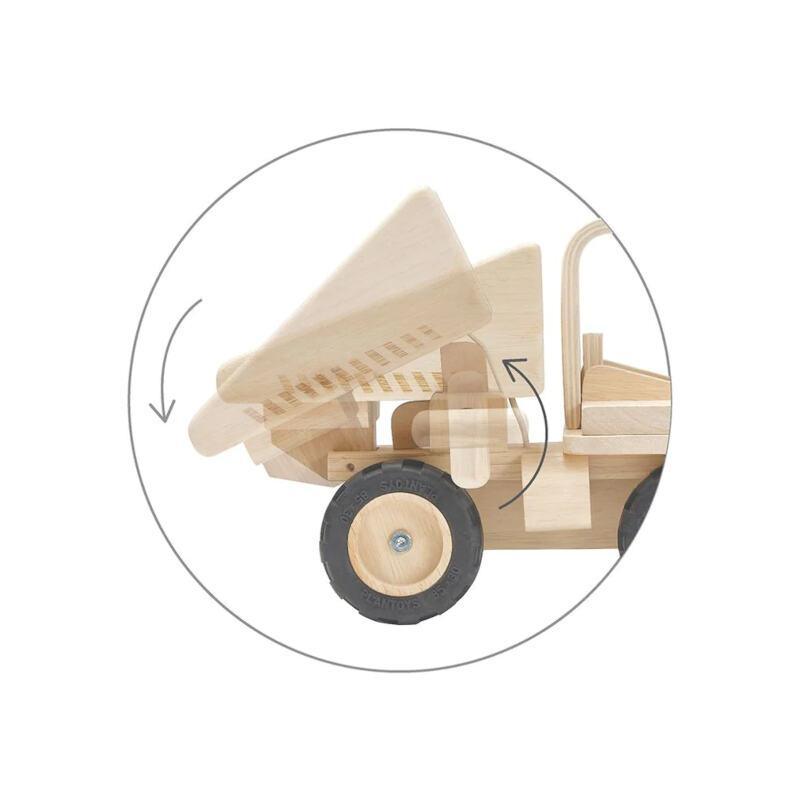 Wooden dump truck - Plan toys