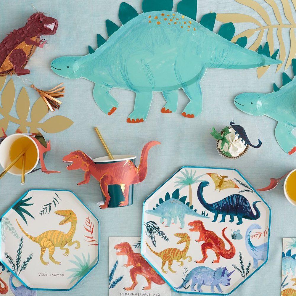 Assiettes (grandes) - Royaume des dinosaures