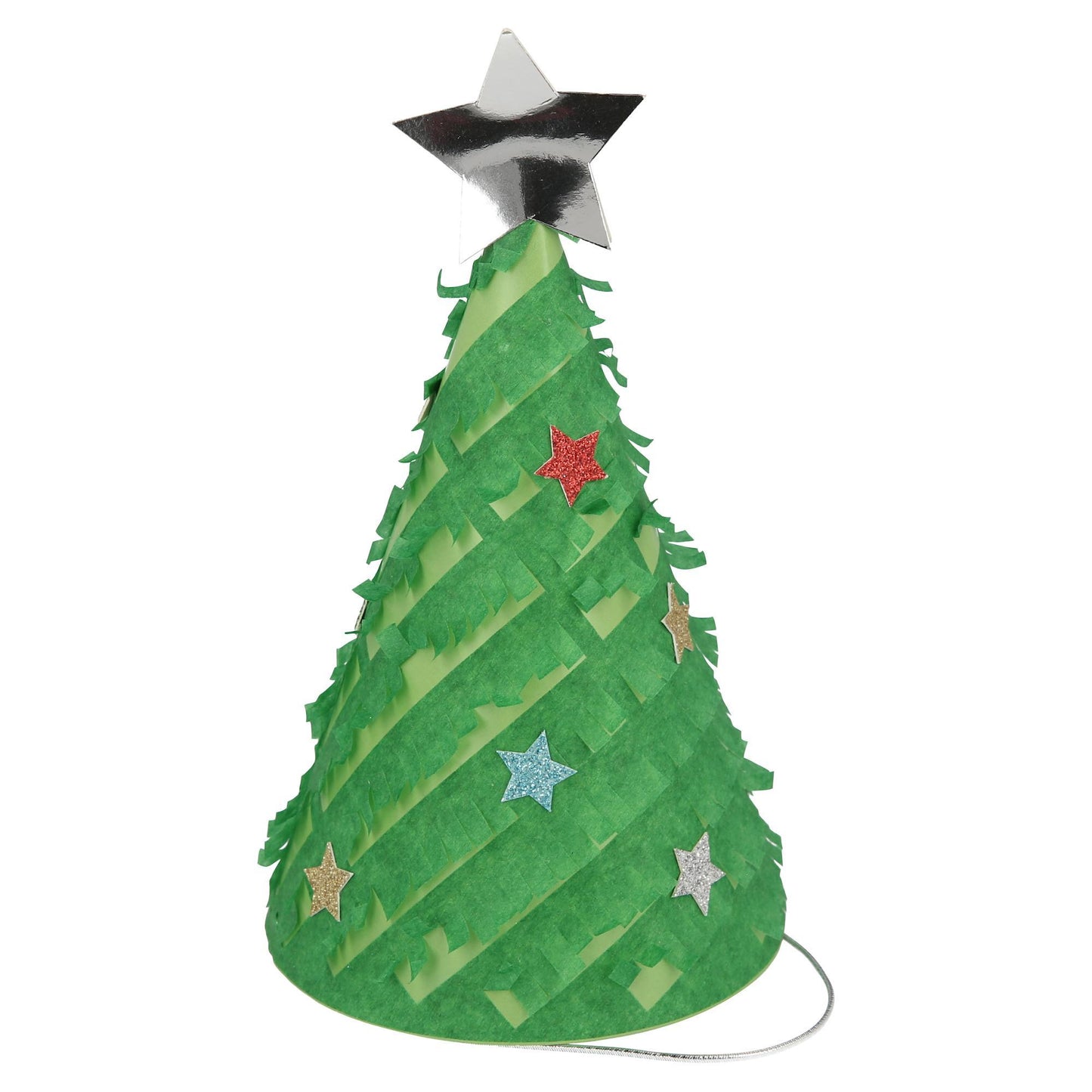 Lot de 6 chapeaux - Sapins de Noël