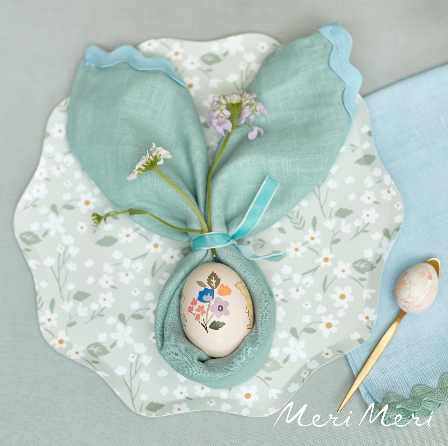 Oeufs De Pâques - kit de décoration tatouage - Gingham Bunny