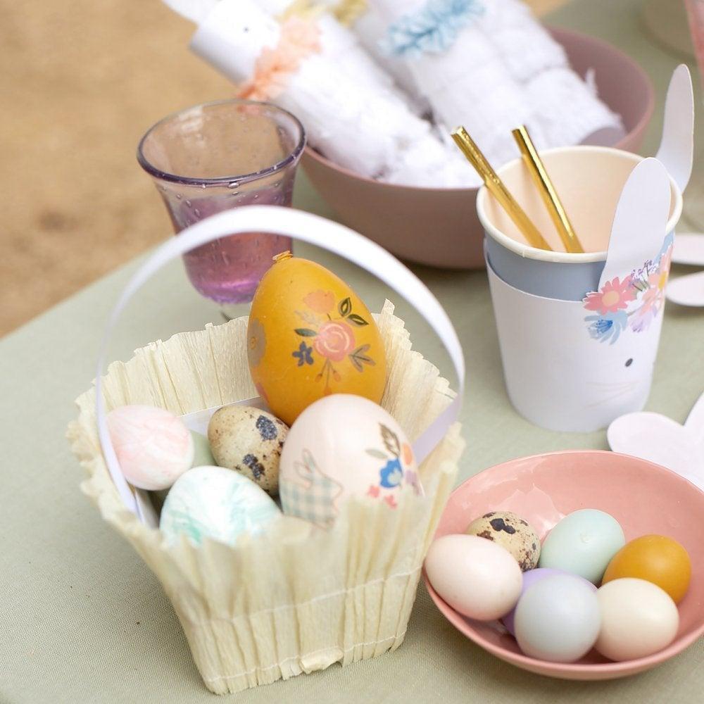 Oeufs De Pâques - kit de décoration tatouage - Gingham Bunny