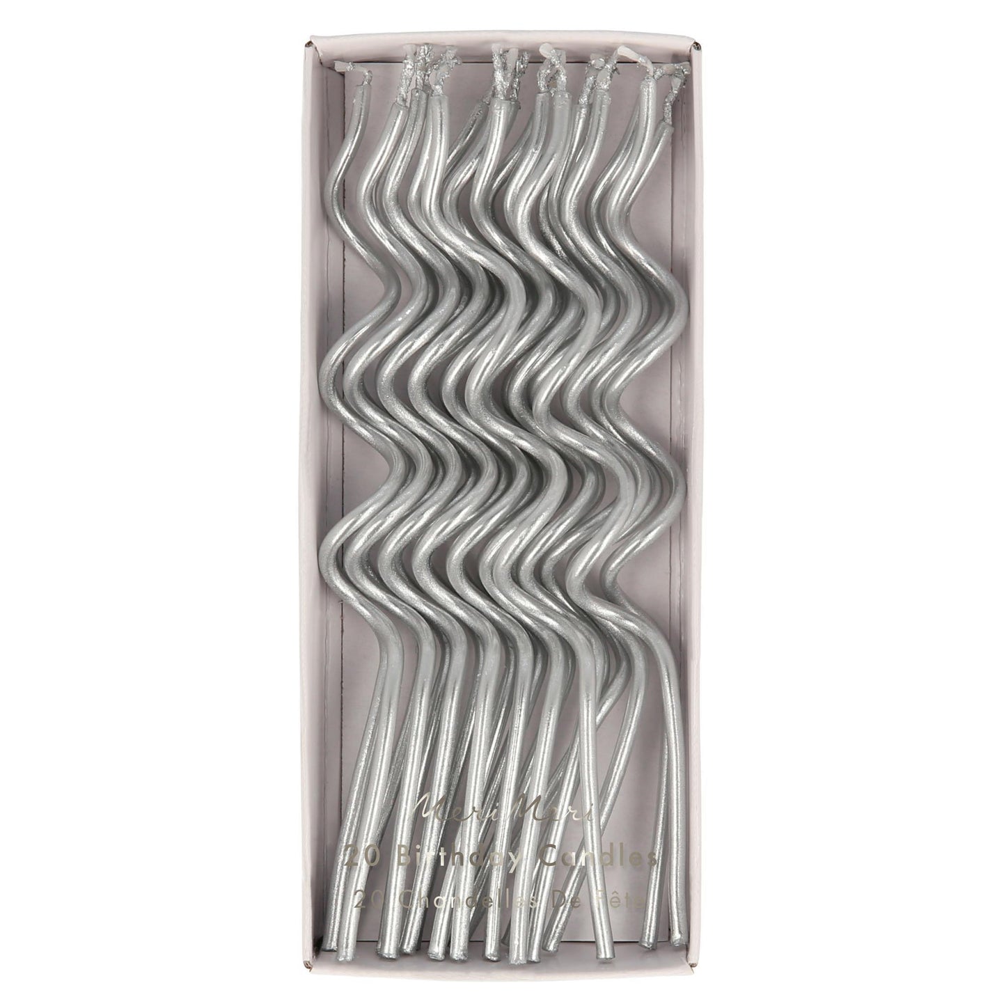 Bougies - Silver Swirly