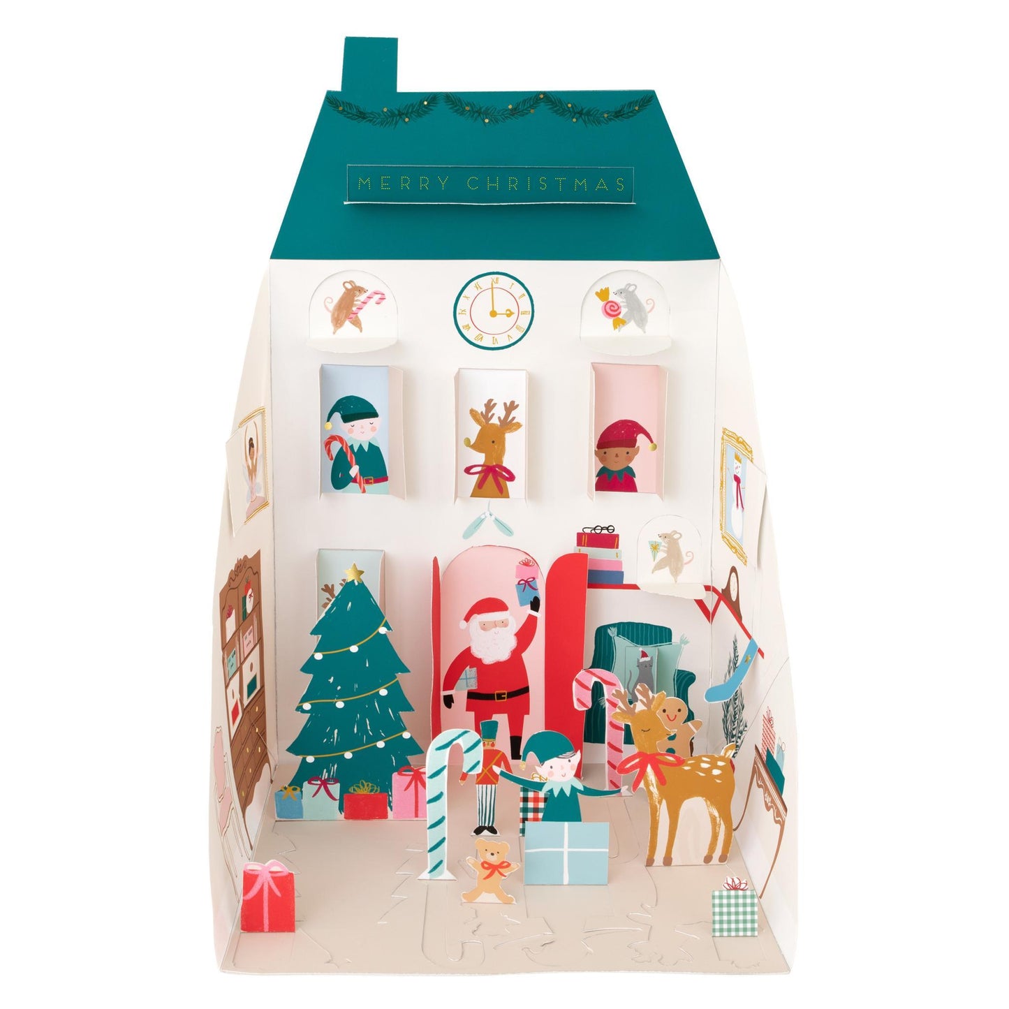 Calendrier de l'Avent - Santa's House Pop Up