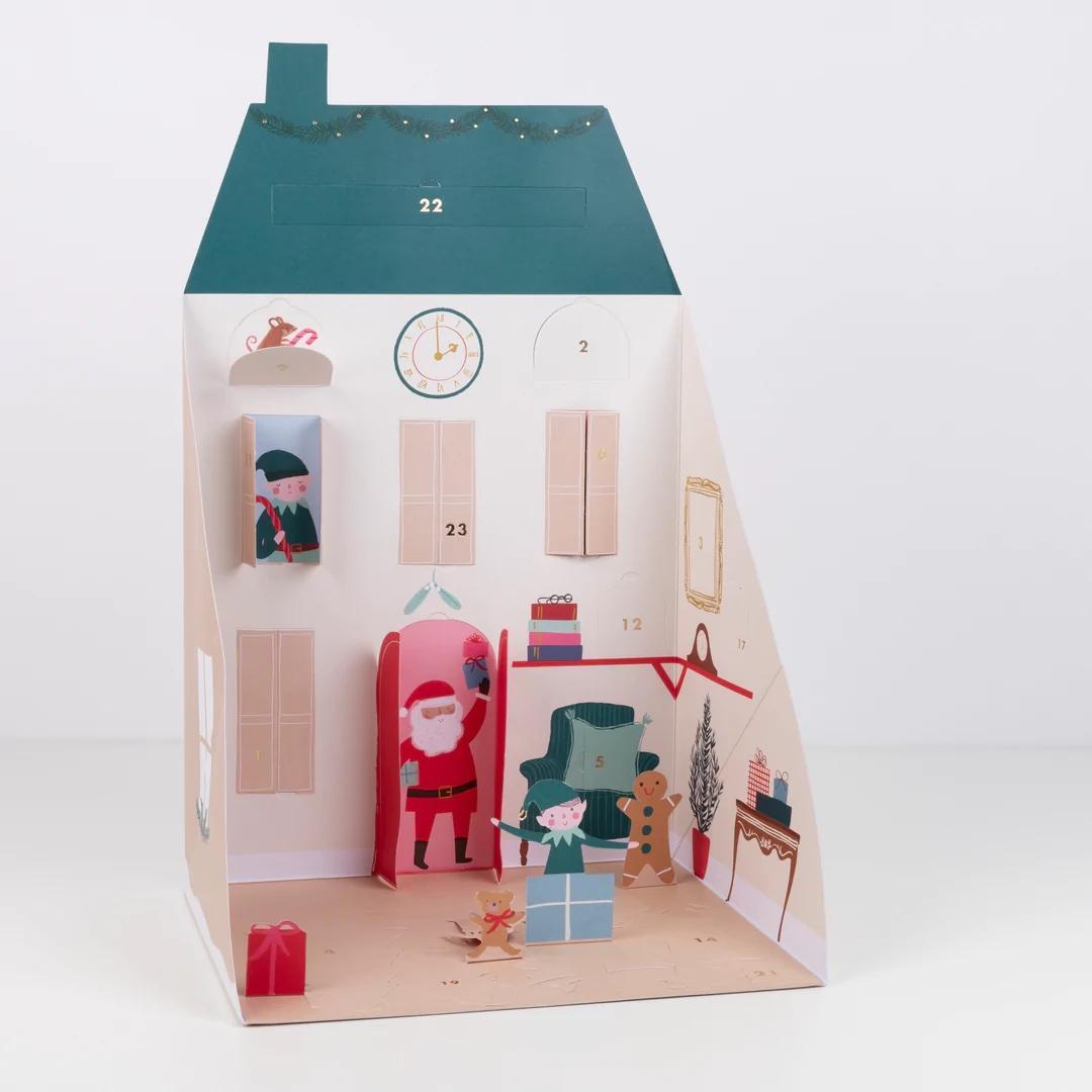 Calendrier de l'Avent - Santa's House Pop Up