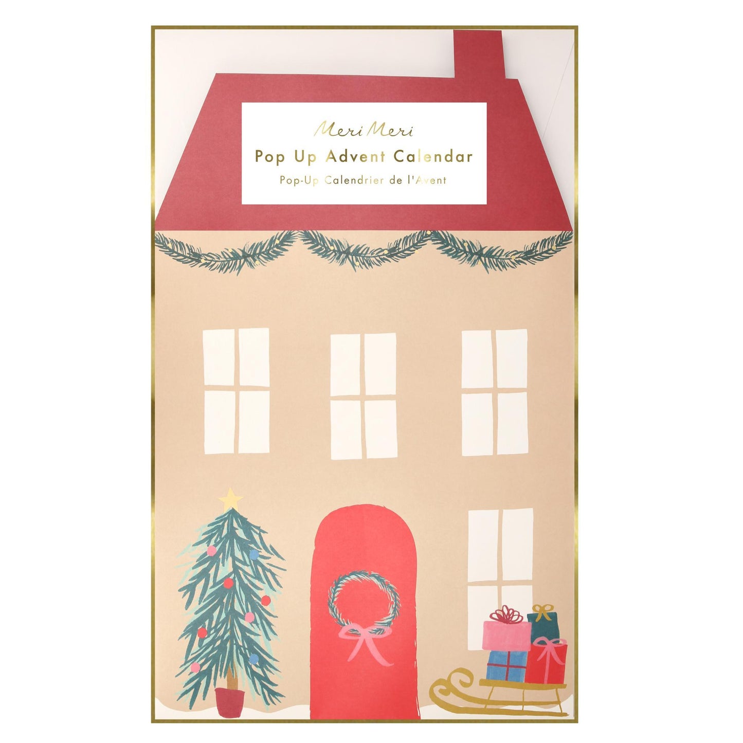 Calendrier de l'Avent - Santa's House Pop Up