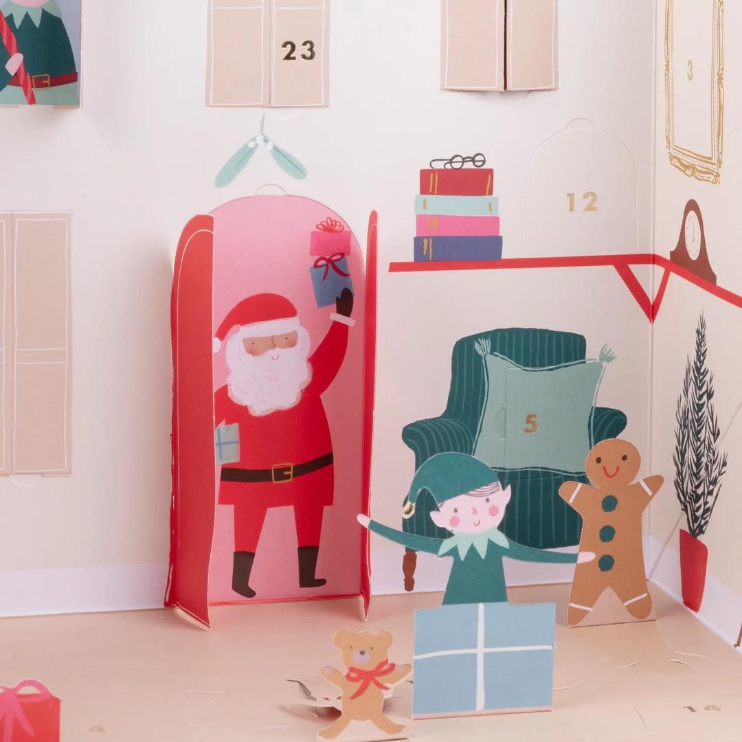 Calendrier de l'Avent - Santa's House Pop Up