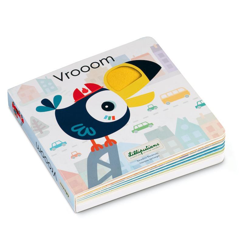 Livre sonore & tactile - Vrooom