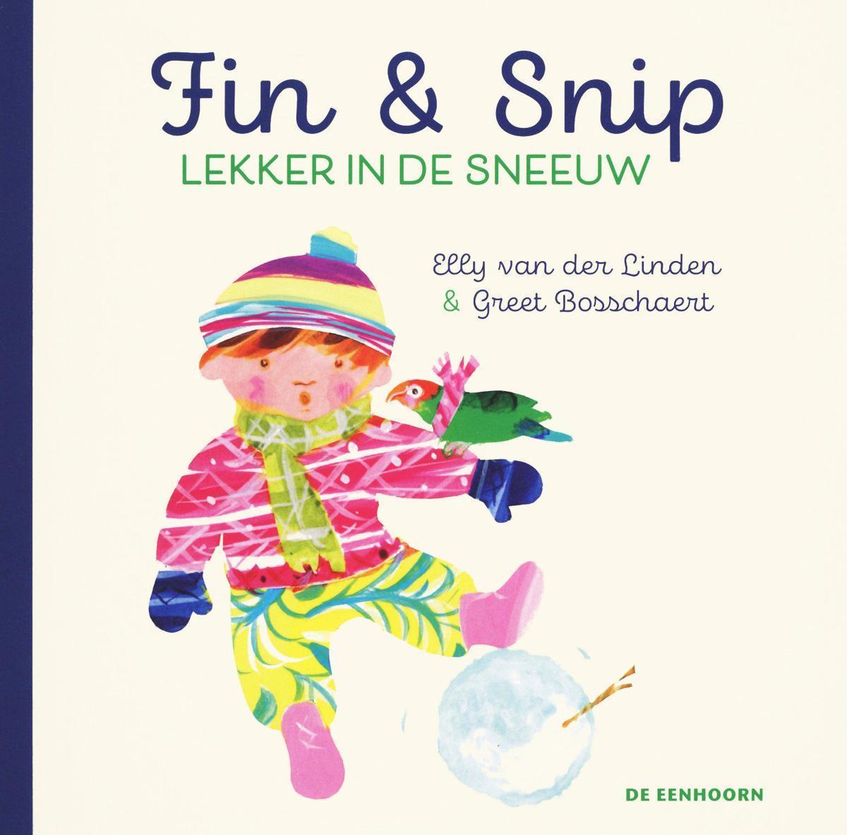 Livre Fin & Snip lekker in de sneeuw