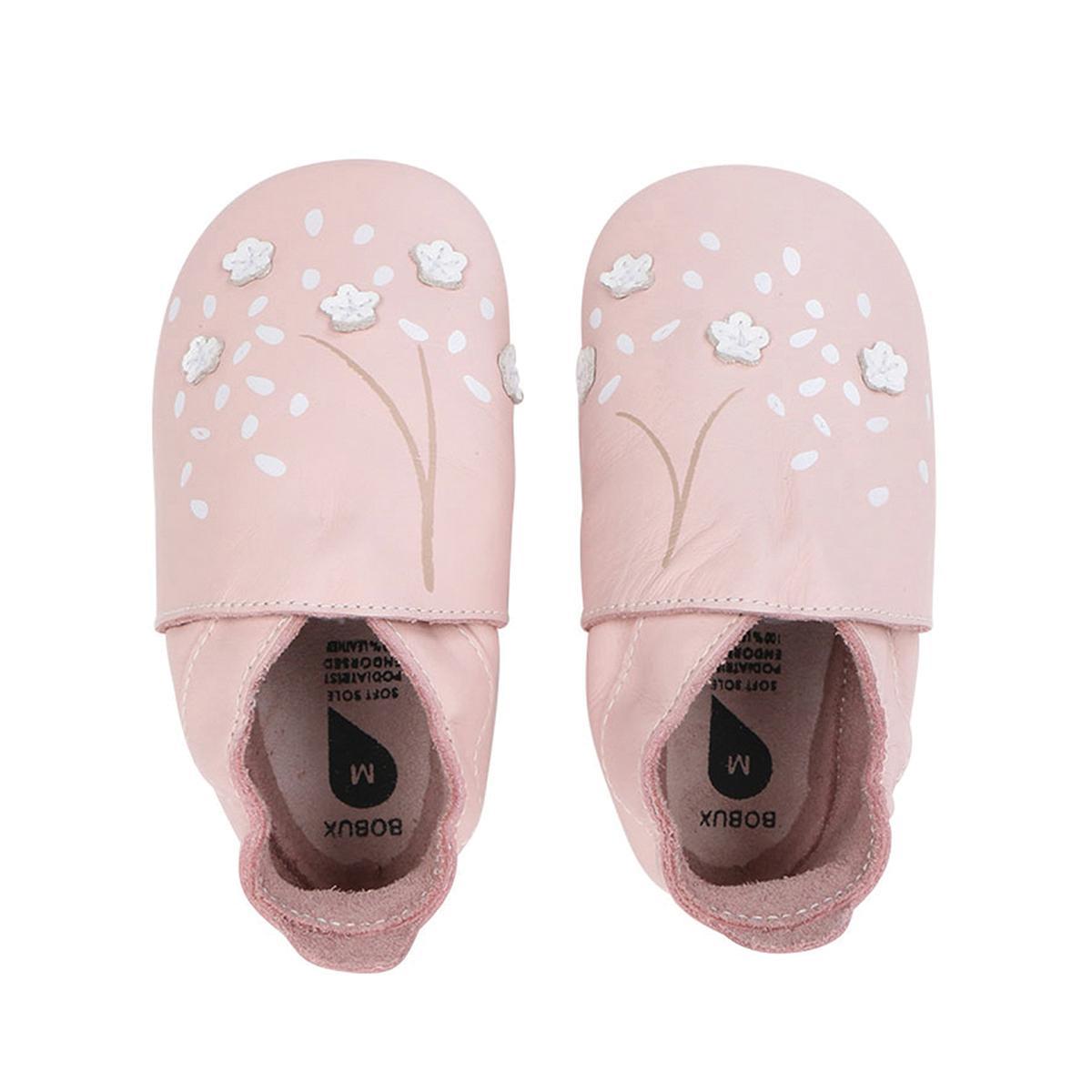 Chaussons Bobux bébé Soft Soles - Blossom Cherry Blossom