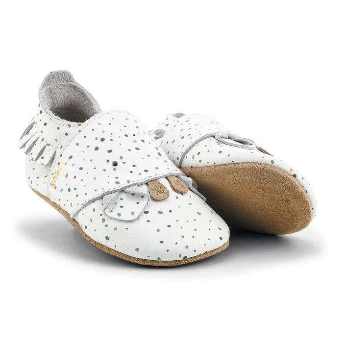 Chaussons Bobux Soft Soles - Freckles White