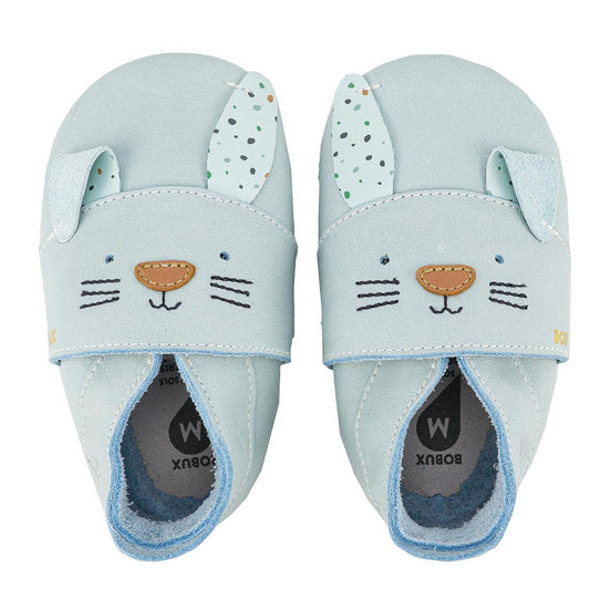 Chaussons Bobux Soft Soles - Hopsy Seafoam