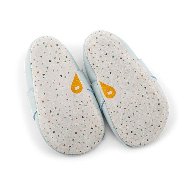 Chaussons Bobux Soft Soles - Hopsy Seafoam