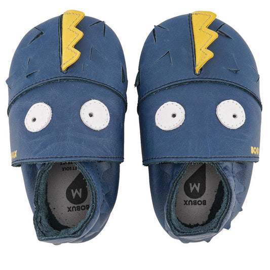 Chaussons Bobux Soft Soles - Gruff Navy