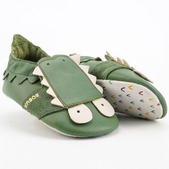 Chaussons Bobux Soft Soles - Snap Forest