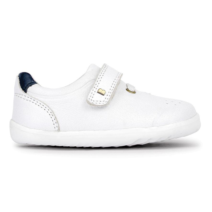 Chaussures Bobux Step Up - Ryder White + Navy