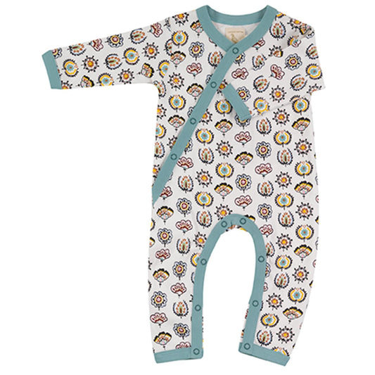 Pyjama bébé coton bio - Fleur du désert