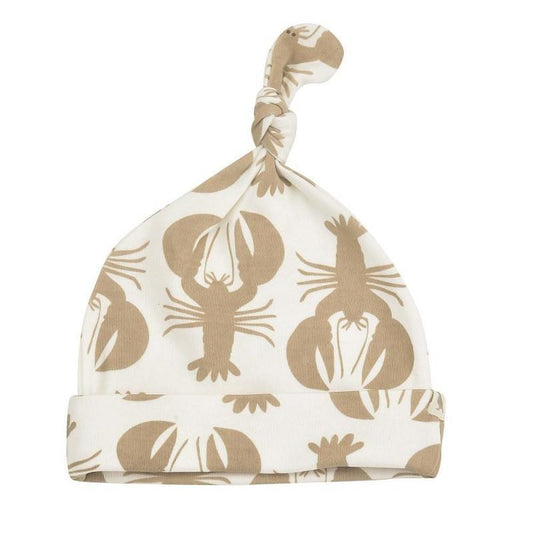 Bonnet en coton BIO - Homards Taupe