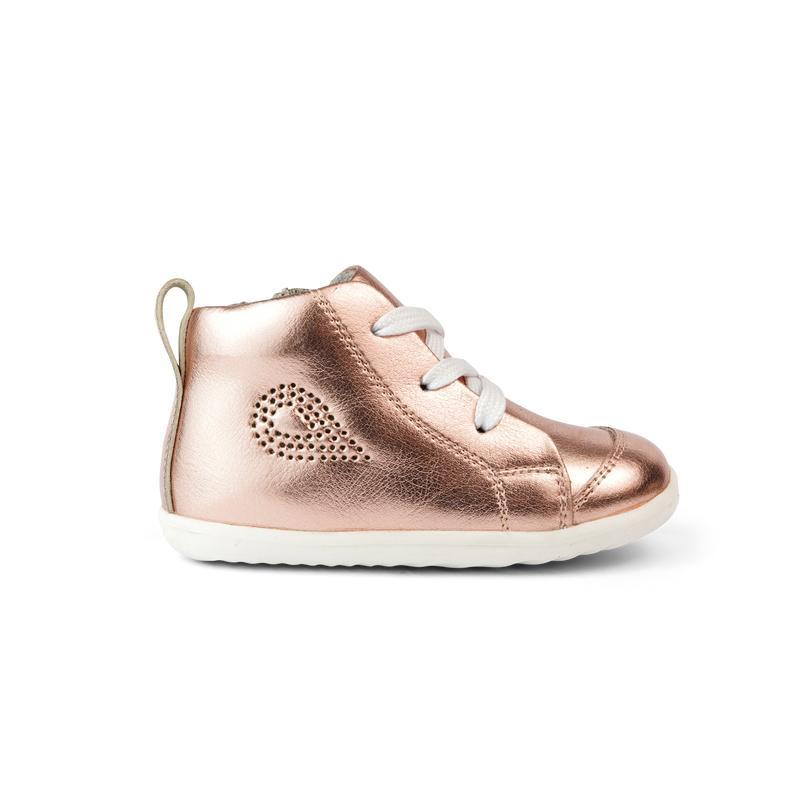 Chaussures Bobux Step Up - Alley-oop rose gold metallic