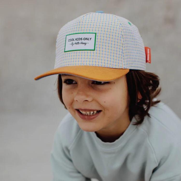 Casquette enfant imprimée - Vichy - Hello Hossy