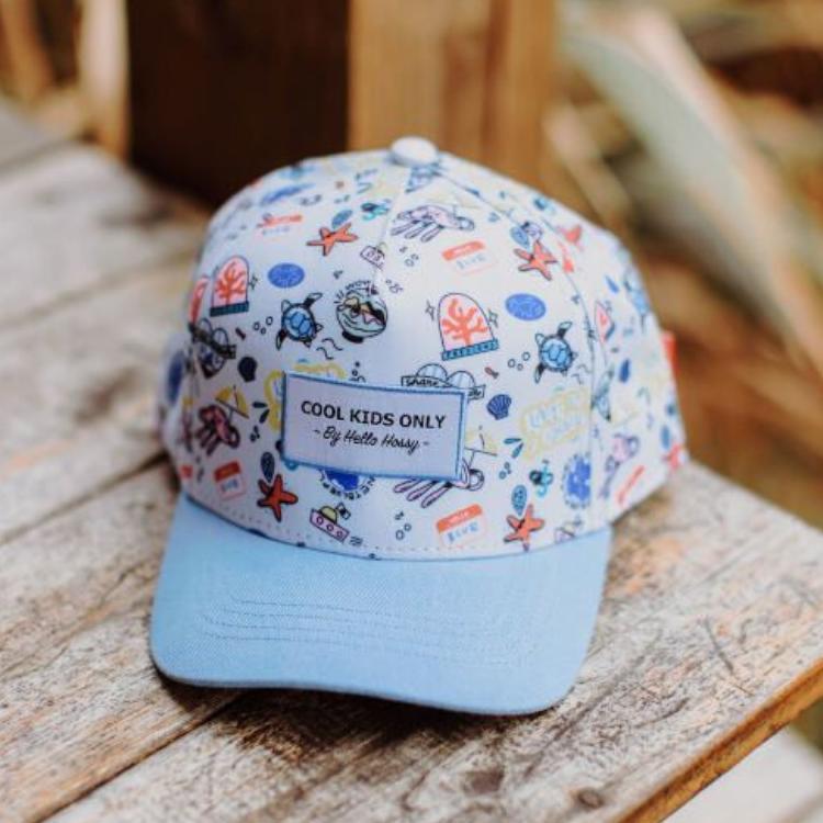 Casquette enfant imprimée - Ocean lover - Hello Hossy