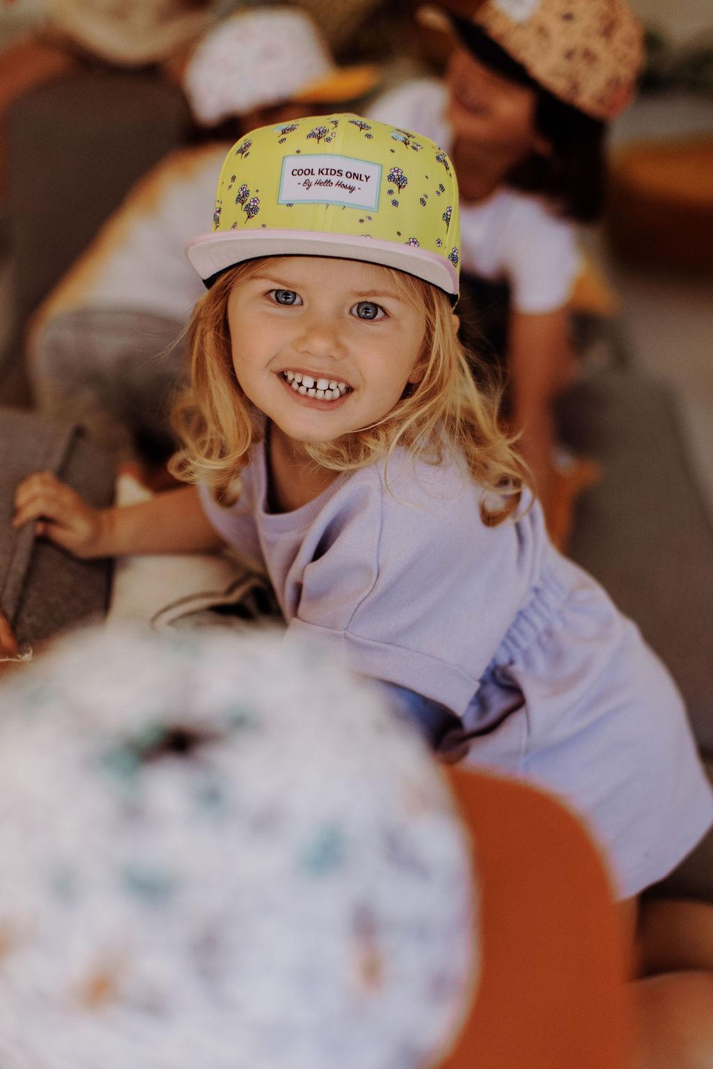 Casquette enfant - Lemon Flowers