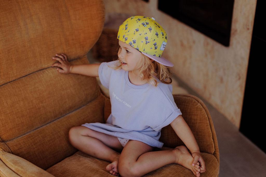 Casquette enfant - Lemon Flowers