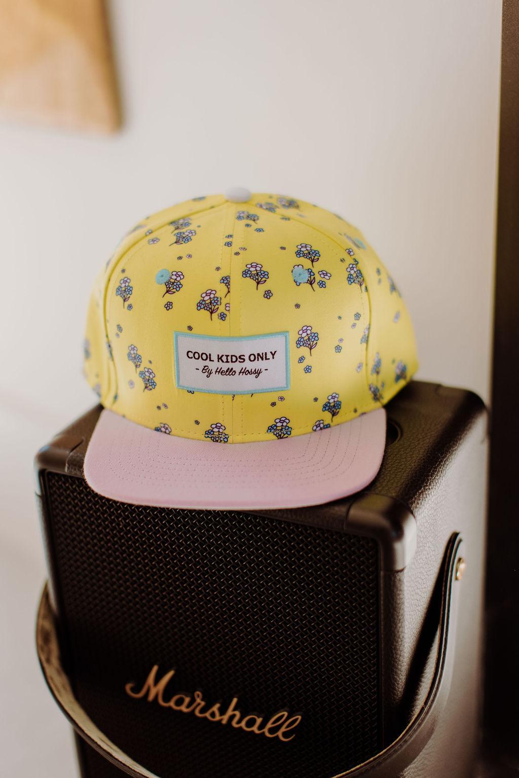 Casquette enfant - Lemon Flowers