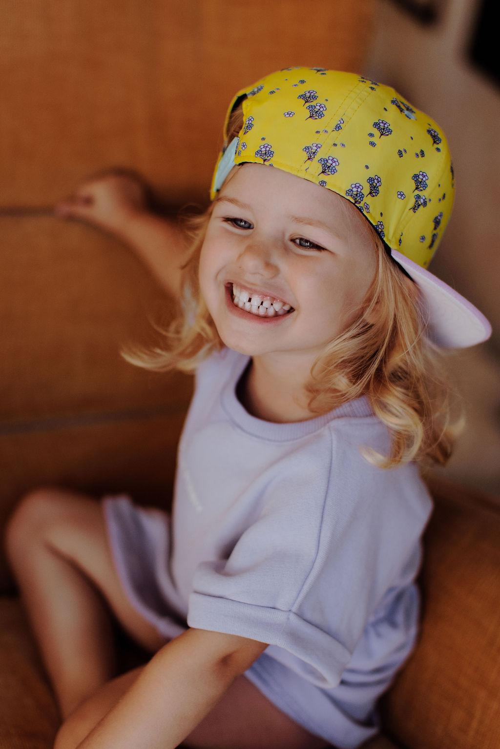 Casquette enfant - Lemon Flowers