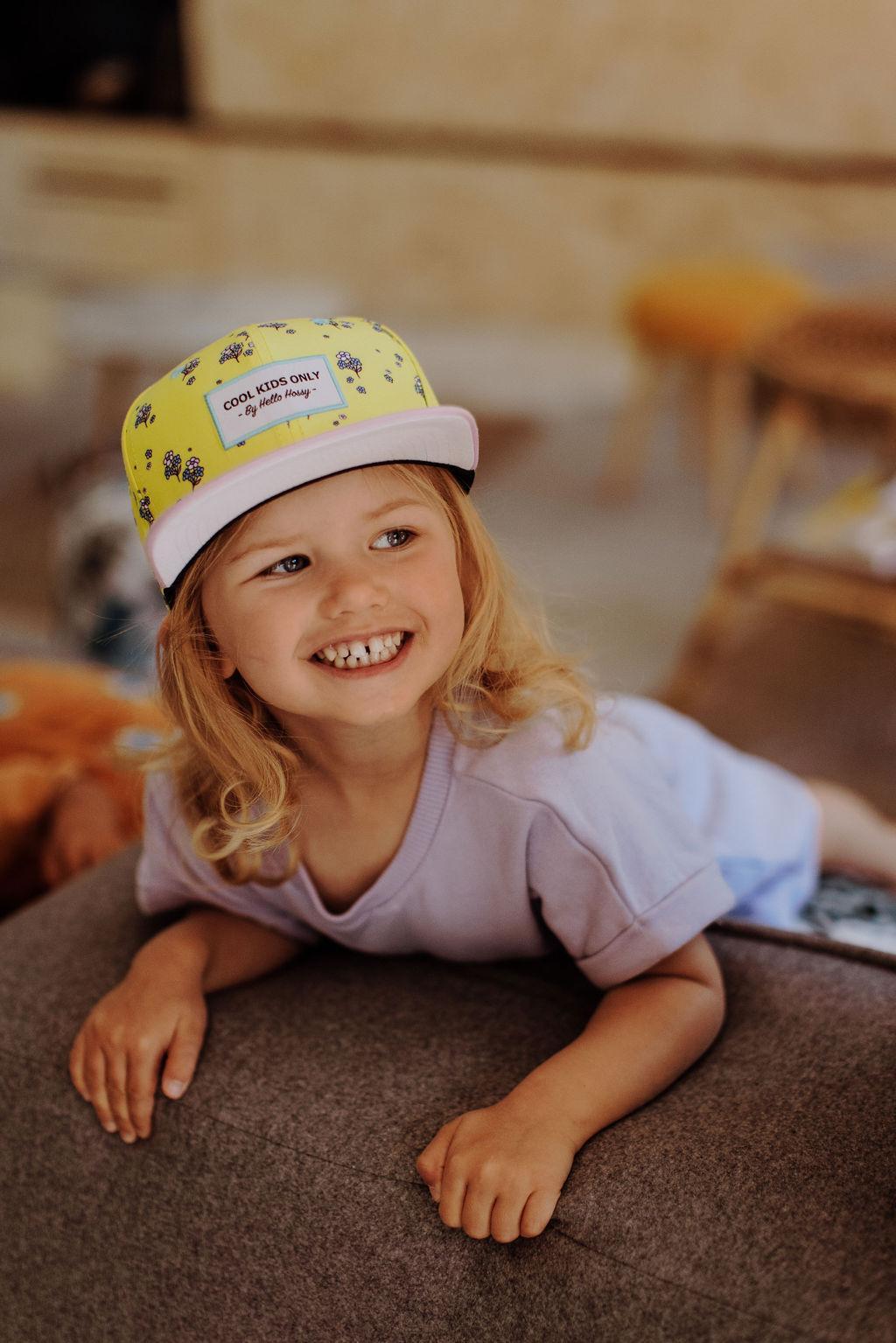 Casquette enfant - Lemon Flowers