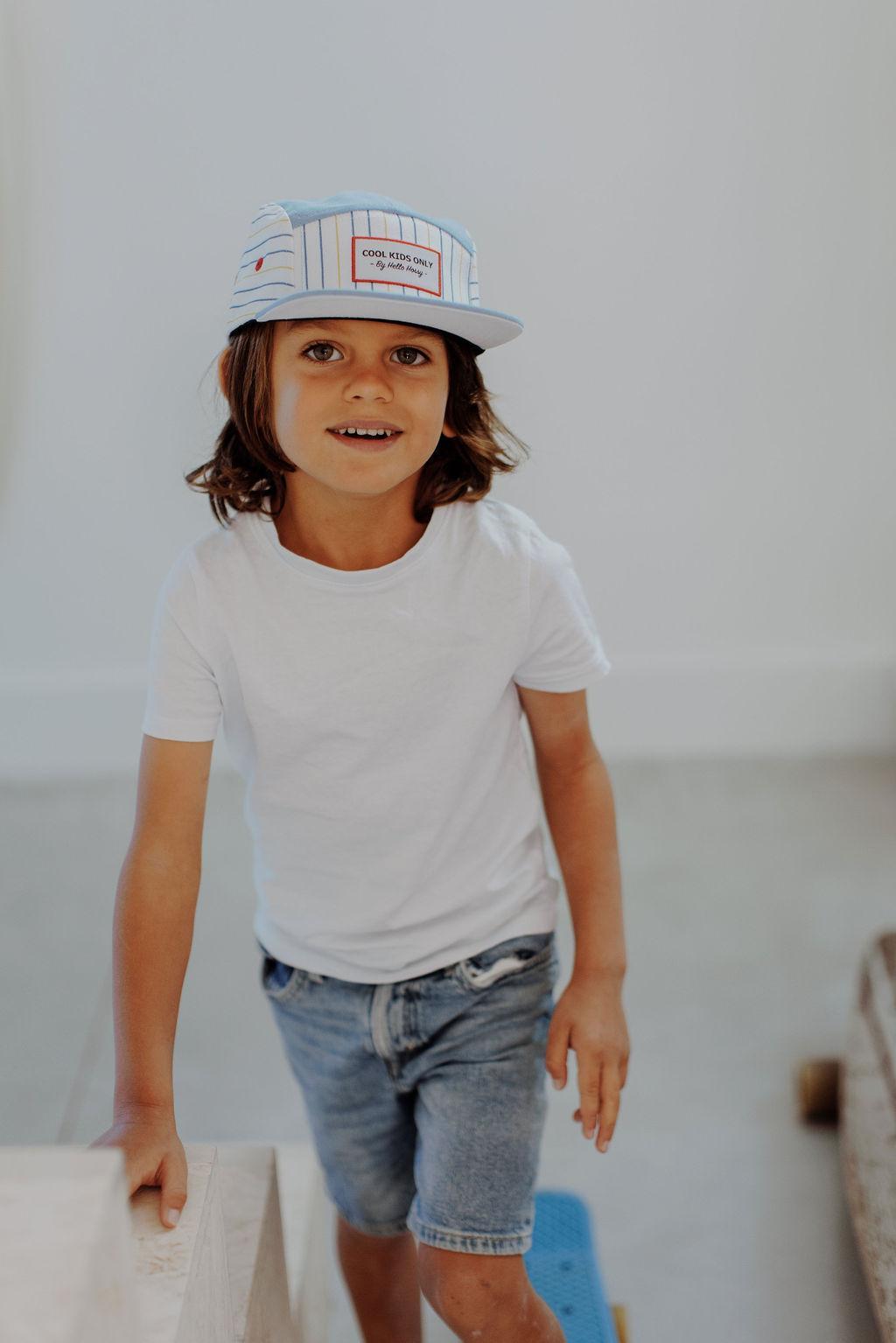 Casquette enfant - 5 Panel - Marin