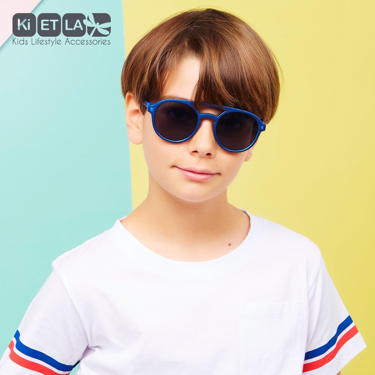 Lunettes de soleil enfant CraZyg-Zag SUN PiZZ - Blue