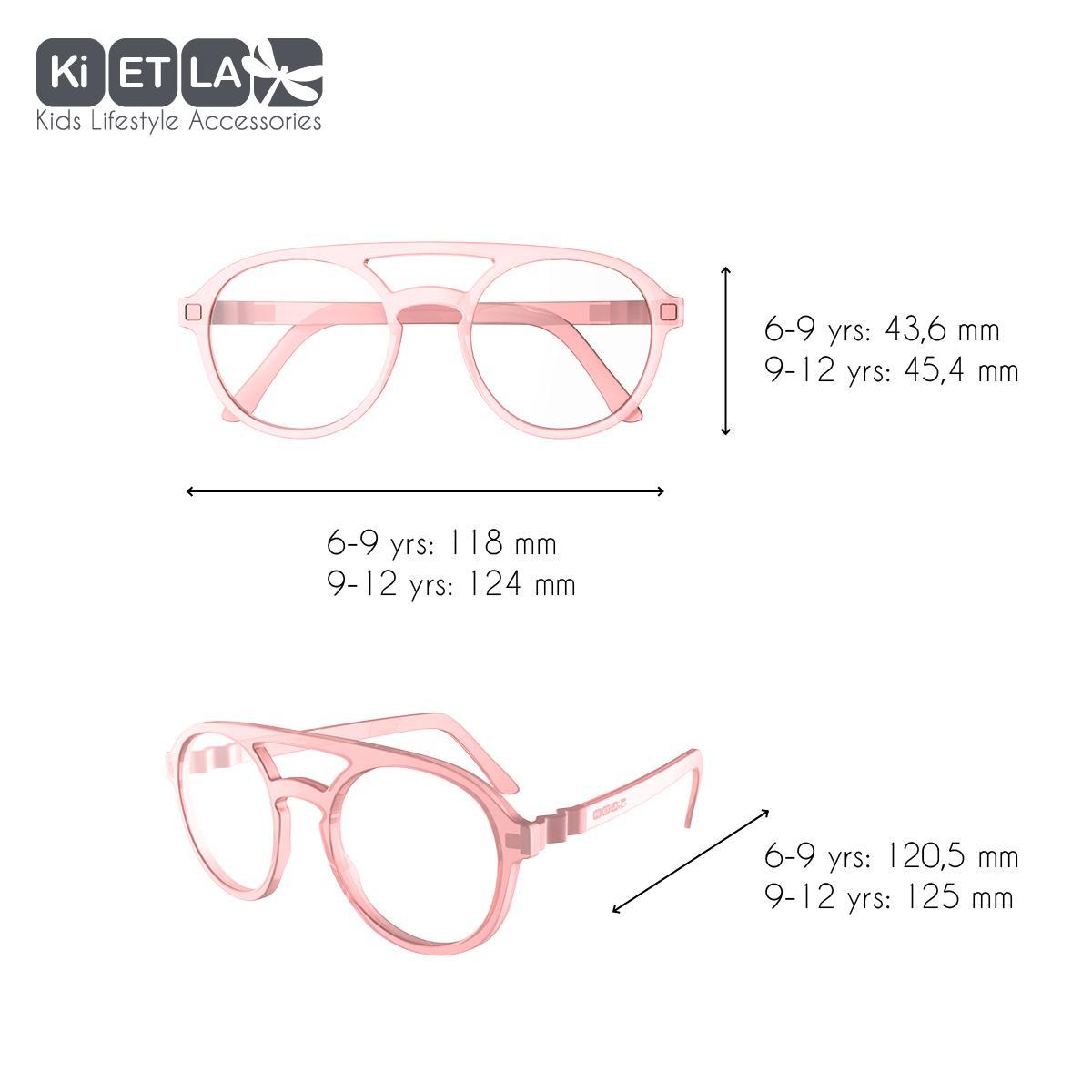 Lunettes enfant pour écran CraZyg-Zag SCREEN PiZZ - Pink