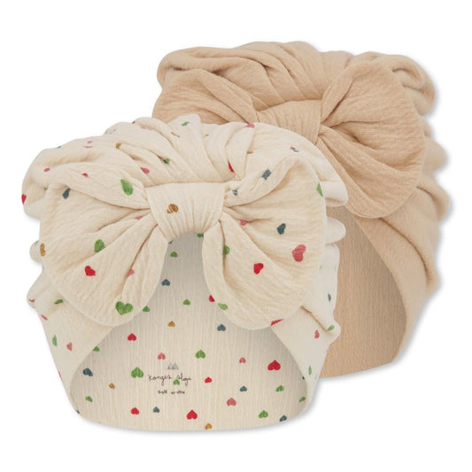 Lot de 2 bonnets Chleo Bambi - Multi Hearts